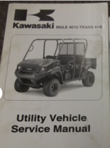 2009 Kawasaki MULE 4010 TRANS 4X4 Service Repair Shop Manual 99924-1407-01 OEM - £63.03 GBP