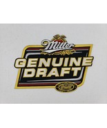 Miller Genuine Draft Beer MGD Logo Driver Uniform Jacket X LARGE 8&quot; x 6&quot;... - £15.79 GBP