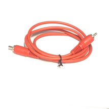 3.5ft RadioShack Red Audio Video Cable / AV PHONO Cable HDTV DVD VCR USED - £2.38 GBP