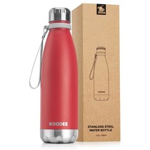 17 Oz Stainless Steel Double Wall Vacuum Insulated Water Bottle,Kids Wat... - £23.44 GBP