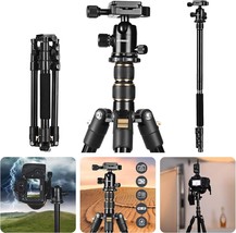 58&quot; Detachable Monopod, Aluminum Ball Head Stand, 3 X Control Knobs With - £70.80 GBP