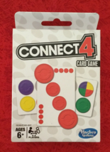 Hasbro Gaming &quot;Connect 4&quot; Card Game 2-4 Players 6+ In a Row Classic New ... - £8.83 GBP