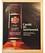Calvert Extra The Soft Whiskey Careful It&#39;s hard-hearted 1969 Vintage Pr... - €7,43 EUR