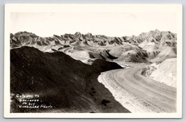 Gateway To The Badlands SD South Dakota RPPC Rushmore Photo Postcard B35 - £5.53 GBP