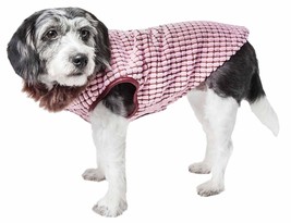 Pet Life Luxe &#39;Beautifur&#39; Elegant Designer Boxed Mink Fur Dog Coat Jacket(D0102H - £27.35 GBP