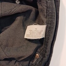 Gloria Vanderbilt Jeans Women's 14 Long Black Jeans 34x26 1/2 Measured image 4