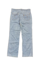 Vintage Levis Skosh Faded Light Blue Orange Tab Jeans 32x28 Men&#39;s 80s USA - $22.76
