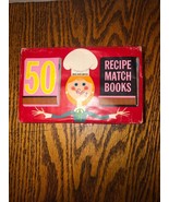 NOS 1961 Ohio Match Co 50 Recipe Match Books-NIP - €12,82 EUR
