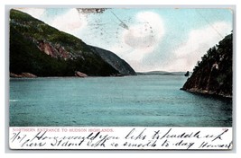 Hudson Highlands Northern Entrance Hudson River New York NY DB Postcard U2 - £2.62 GBP