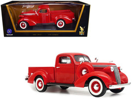 1937 Studebaker Coupe Express Pickup Truck Red 1/18 Diecast Car Road Sig... - $67.20