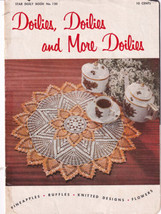 1955 Star Doily Book #120 Doilies, Doilies and More Doilies Crochet Booklet - £615.93 GBP