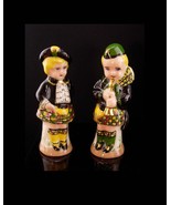 Antique Irish Boy &amp; Girl Figurines  - Vintage Good luck gift  Irish kilt... - £99.62 GBP