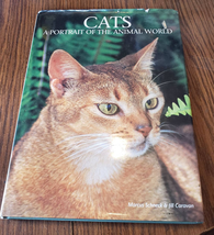 Portrait of the Animal World Series: Cats By Marcus Schneck &amp; Jill Caravan - £7.90 GBP