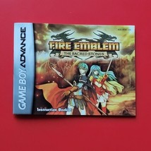 Fire Emblem: The Sacred Stones Instruction Manual Game Boy Advance - No Game - $28.02