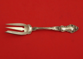 Meadow Rose by Wallace Sterling Silver Pastry Fork 3-tine 6&quot; - £90.76 GBP