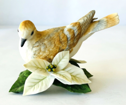 Lenox Garden Birds Porcelain Figurine Turtle Dove 1987 No box or COA 3.5&quot; - £45.62 GBP