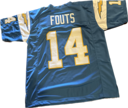 Unsigned Custom Stitched Dan Fouts #14 Throwback Jersey-Large - £55.07 GBP