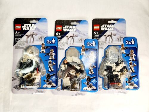 Primary image for New! 15 Minifigs Lego 40557 Defense of Hoth Lot of 3 Battle Packs Army Builder