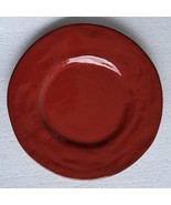 Nuevo Organic Rosso Collectible Stoneware Handpainted Salad Plate by PIE... - $27.99
