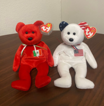 America and Mexico Ty Beanie Babies set of 2 - £6.21 GBP