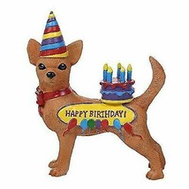 Ebros Adorable Birthday Chihuahua Collection Cute Chihuahua In Costume - £20.71 GBP