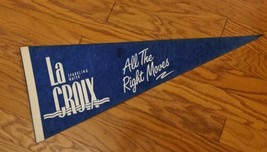 La Croix Sparkling Water All The Right Moves Felt Blue Banner Pennant     - $21.77