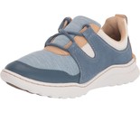 Clarks Women Low Top Casual Sneakers Teagan Lace Size US 5.5M Blue Grey ... - £45.04 GBP