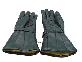 Becker Gloves Kabralon Thermo Foam Lined Leather Biker Riding Gloves Mens Size L - £38.53 GBP