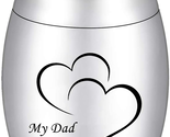 1.57 Inches Small Cremation Keepsake Urns for Human Ashes Mini Cremation... - $20.54
