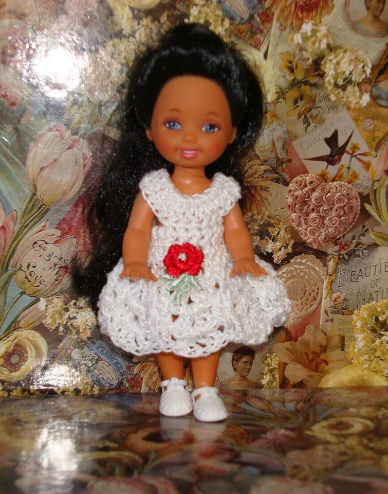 Hand crocheted Doll Clothes for Kelly or same size dolls #2520 - $12.00