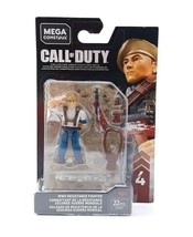 Mega Construx ®  WWII Resistance Fighter Series 4 GCN91 NEW SEALED 22pcs - £7.93 GBP