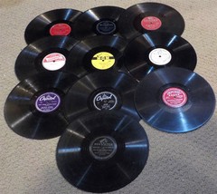 Random Lot Of 15 Country Music 78 Rpm Records 1940s/50s Pls Read Free Shipping - £31.00 GBP