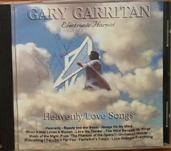 GARY GARRITAN Electronic Harpist Heavenly/Love Songs Autographed CD - £11.76 GBP