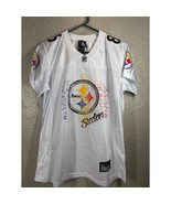 Reebok Womens White NFL Pittsburgh Steelers Hines Ward 86 Jersey Size Large - $465.54 MXN