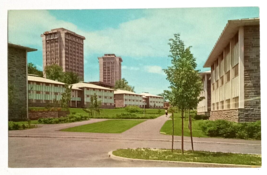 Ithaca College Dormitory Quad Campus School NY Curt Teich UNP Postcard c1960s - £6.37 GBP