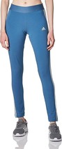 Adidas NWT Women’s Tight Fit Blue Mid Rise Full-Length Style Leggings Size XS - £20.13 GBP
