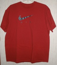MENS Nike AIR S/S RED T-SHIRT SIZE XL - $18.65