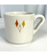 Mid Century Diamonds Vtg Syracuse China 98-H Diner Coffee Mug Cup USA Ma... - $35.58