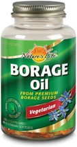 Nature&#39;s Life Borage Oil Vegetarian, Vegan Softgel (Btl-Plastic) 1000mg ... - $58.99