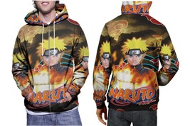 Naruto Shippuden Anime Pein Akatsuki  Mens Graphic Pullover Hooded Hoodie - £27.22 GBP+