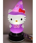 Hello Kitty With Witch Hat 12” Blow Mold Halloween Tabletop Decor NEW - £20.86 GBP