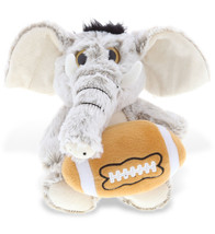 Sitting Elephant Stuffed Animal With Football Plush Toy - 9.5 Inch - £46.90 GBP