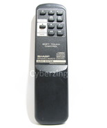 Sharp Remote Control RRMCG0024AWSA For Cassette CD Player Tested Works P... - £10.10 GBP