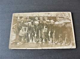 US Navy Sailors Group of (12) People - Real Photo Postcard -VELOX (1907-1914).  - £15.82 GBP