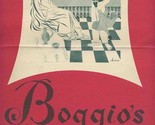 Boggio&#39;s Rotisserie 1950&#39;s Menu Tremont &amp; Broadway Denver Colorado - £61.72 GBP