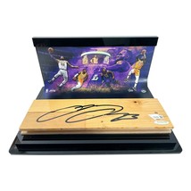 LeBron James Autographed Lakers Game Used Floor Curve Case UDA COA #D1/23 - £8,023.58 GBP