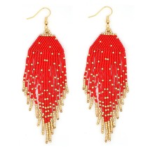 S women 2020 trendy long large earrings femme boho aretes tassel earring gifts handmade thumb200