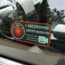 Suitable For Car Sentry Mode Warning Stickers - £7.45 GBP+