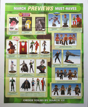 Old toys POSTER:Star Trek,Huntress,JLA Superman,Green Lantern,Flash,Batm... - £15.60 GBP