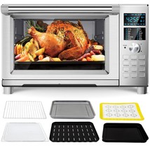 Nuwave Bravo Air Fryer Toaster Oven Combo, 12-in-1 Smart Convection Oven... - £254.14 GBP